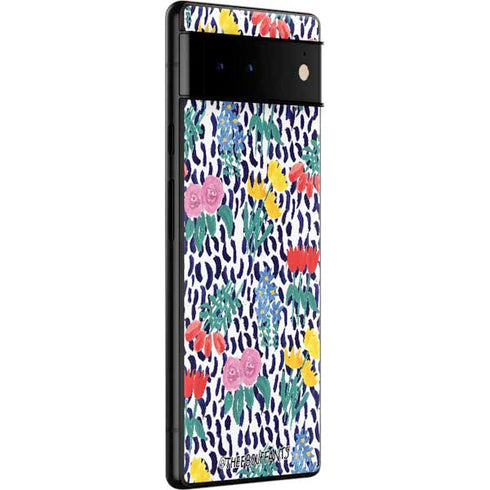 Bouffants and Broken Hearts Bouquets Print Google Pixel 6 Skin